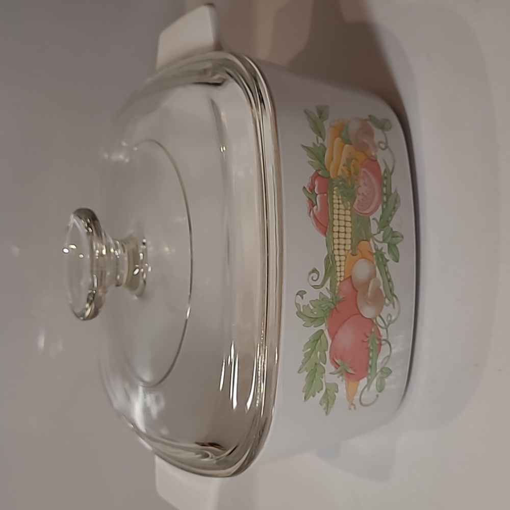 Vintage corningware garden harvest patterns A-1.5-B 1.5L Casserole dish USA …